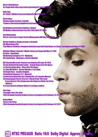 V.A. / Tribute To Prince (1DVD-R)