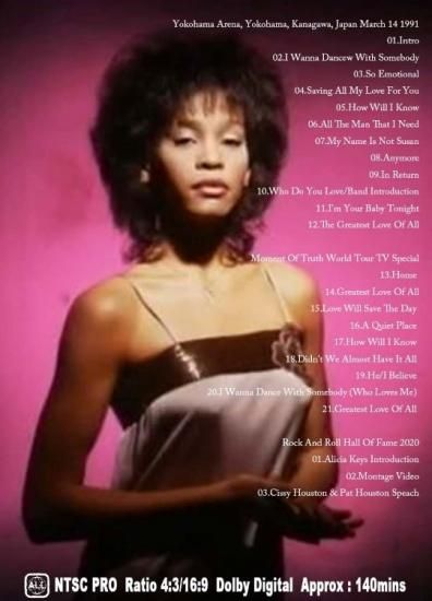 WHITNEY HOUSTON / Moment Of Truth (1DVD-R)