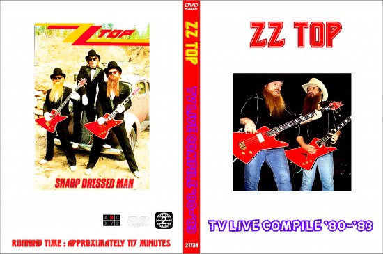 ZZ TOP / TV LIVE COMPILE '80-'83 (1DVDR) - STRANGELOVE RECORDS