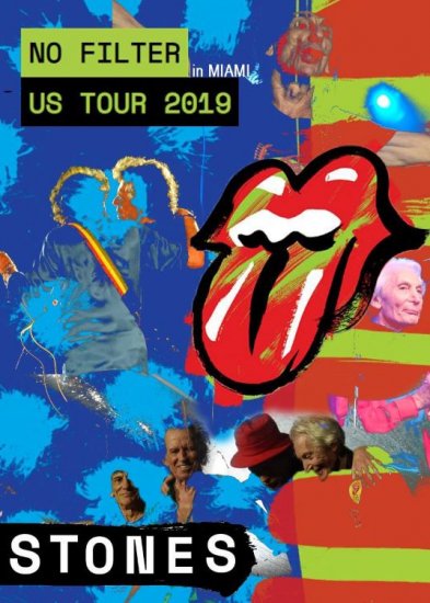 ROLLING STONES / No Filter Us Tour 2019 in Miami (1DVD-R)