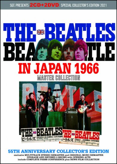 THE BEATLES/IN JAPAN 1966:MASTER COLLECTION-55th ANNIVERSARY(2CD+2DVD)