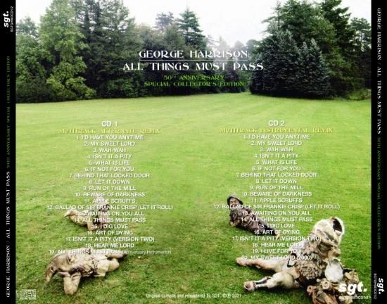 GEORGE HARRISON / ALL THINGS MUST PASS - 50TH ANNIVERSARY GEORGE HARRISON / ALL THINGS MUST PASS - 50TH ANNIVERSARY