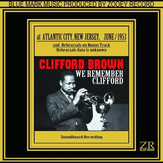 CLFFORD・BROWNトランペット ポスター CLIFFORD BROWN / WE REMEMBER