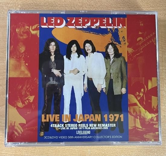LED ZEPPELIN / LIVE IN JAPAN 1971-50th ANNIVERSARY LED ZEPPELIN / LIVE IN JAPAN 1971-50th ANNIVERSARY