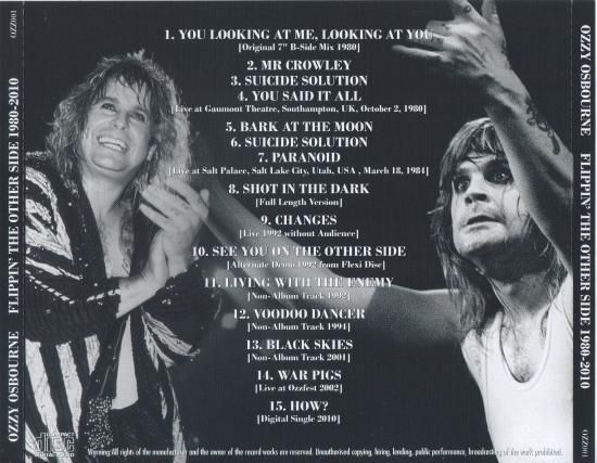 OZZY OSBOURNE / FLIPPIN' THE OTHER SIDE (新品輸入プレス1CD