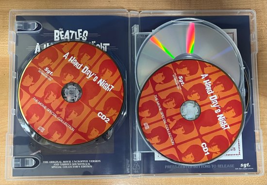 THE BEATLES / A HARD DAY'S NIGHT : THE MOVIE SPECIAL COLLECTION 