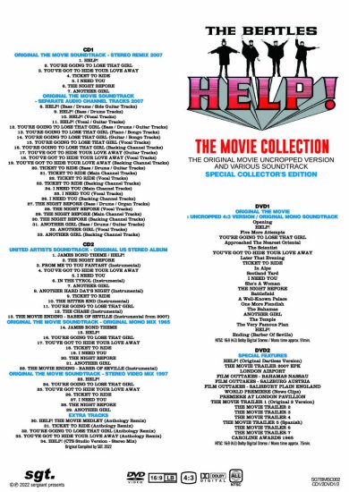 THE BEATLES / HELP! : THE MOVIE SPECIAL COLLECTION (2CD＋２DVD)