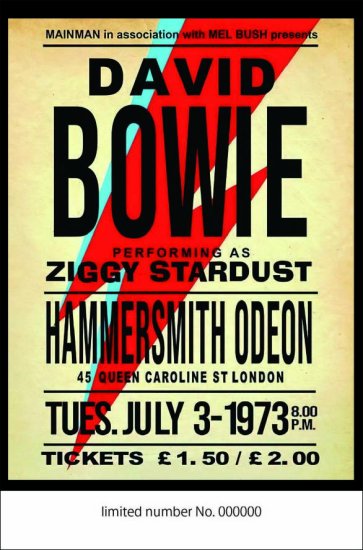 DAVID BOWIE / ZIGGY STARDUST : THE LAST SHOW (2CD+2DVD)