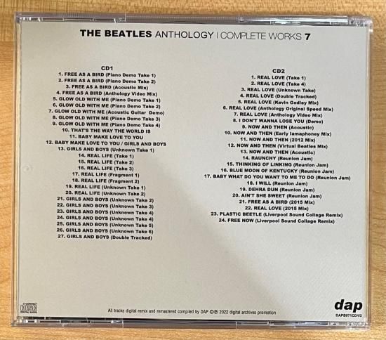 THE BEATLES / ANTHOLOGY : COMPLETE WORKS 7 (2CD) THE BEATLES / ANTHOLOGY : COMPLETE WORKS 7 (2CD)