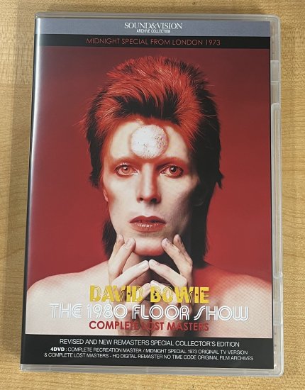 DAVID BOWIE / THE 1980 FLOOR SHOW : COMPLETE LOST MASTERS (4DVD)