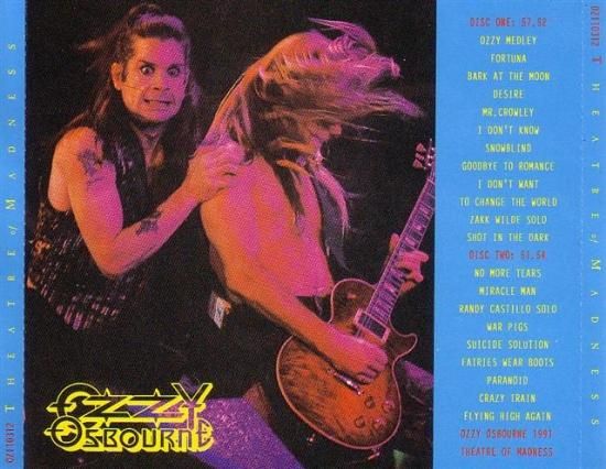 OZZY OSBOURNE, THEATRE OF MADNESS