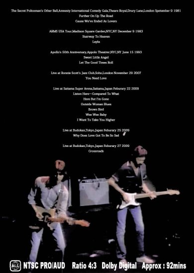 Eric Clapton with Jeff beck / Two Brown Birds (1DVD-R)