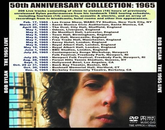 BOB DYLAN /THE 1965 LIVE (1DVD-R)