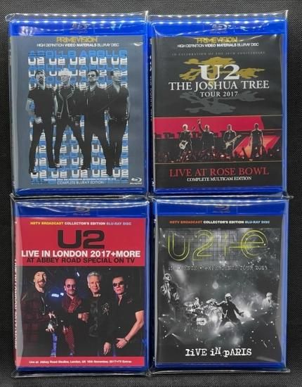 U2 定番 Blu-ray 4タイトルセット！