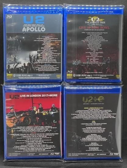 U2 定番 Blu-ray 4タイトルセット！