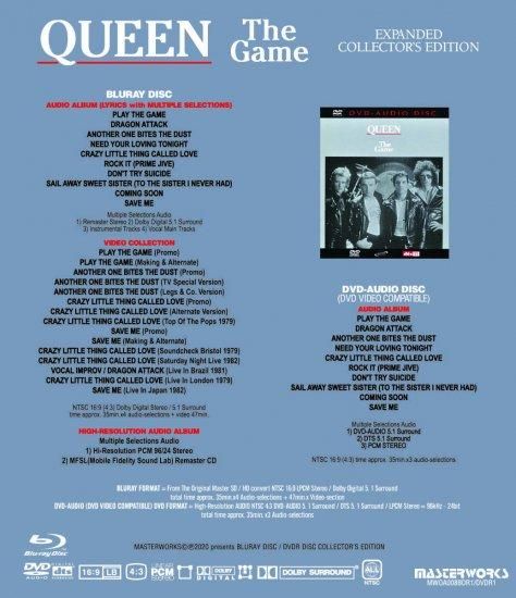 QUEEN / THE GAME =EXPANDED COLLECTOR'S EDITION= [1BLURAY+DVD-AUDIO 