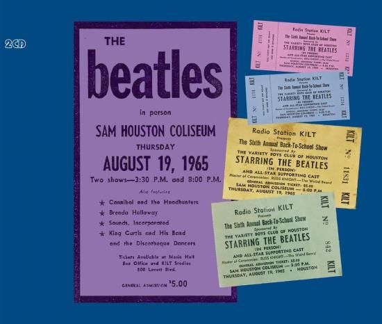 THE BEATLES / LIVE ANTHOLOGY - HOUSTON 1965 (2CD プレス盤)