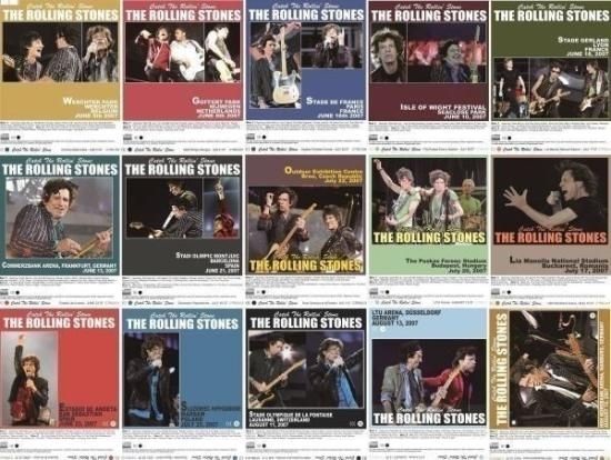 ROLLING STONES / 2007 A BIGGER BANG TOUR 15タイトル セット