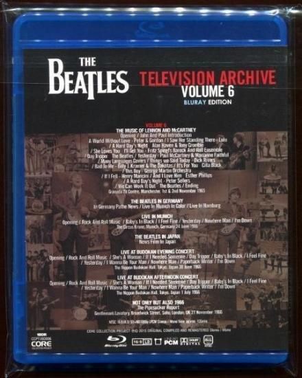 BEATLES / TELEVISION ARCHIVE VOL.6 (1BDR) - STRANGELOVE RECORDS