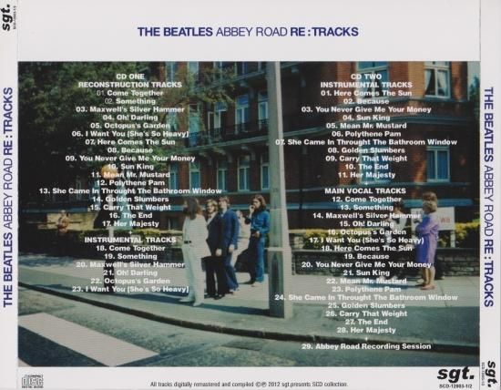 BEATLES / ABBEY ROAD RE:TRACKS (2CDR) - STRANGELOVE RECORDS BEATLES / ABBEY ROAD RE:TRACKS (2CDR) - STRANGELOVE RECORDS