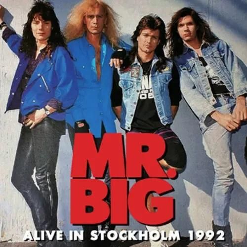 洋楽 MR.BIGGS / BUSTED MR. BIG / ALIVE IN STOCKHOLM 1992(1CDR) - STRANGELOVE RECORDS