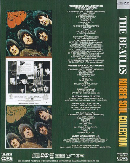 BEATLES / RUBBER SOUL COLLECTION (新品輸入プレス盤1CD+1DVD) - STRANGELOVE RECORDS