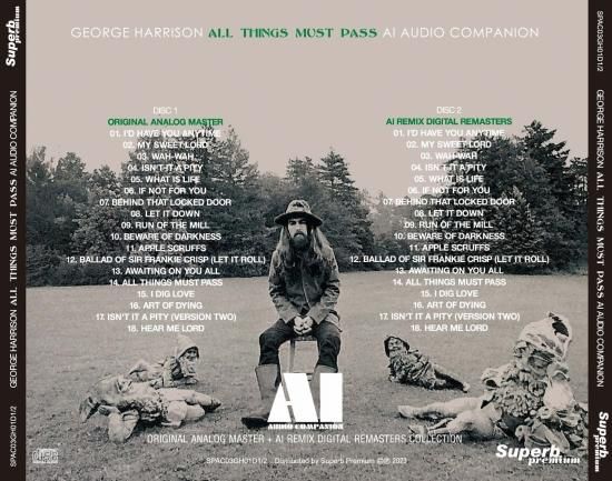 GEORGE HARRISON / ALL THINGS MUST PASS : AI - AUDIO GEORGE HARRISON / ALL THINGS MUST PASS : AI - AUDIO