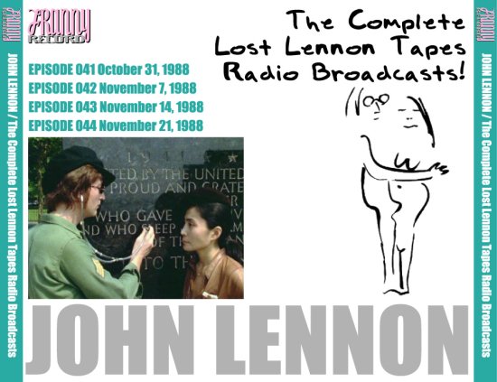 JOHN LENNON / LOST LENNON TAPES : EPISODE 041-044 (4CDR) - STRANGELOVE  RECORDS