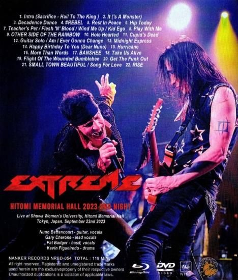 EXTREME 「Hitomi Memorial Hall 2023 2ND NIGHT」 (1BDR + EXTREME 「Hitomi Memorial Hall 2023 2ND NIGHT」 (1BDR +