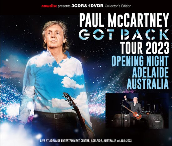 paul mccartney got back tour Adelaide
