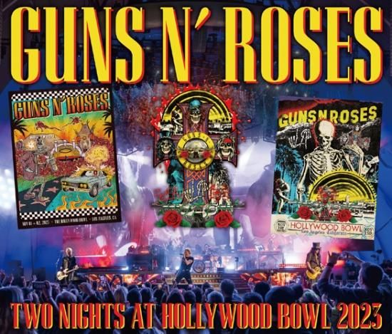 GUNS N' ROSES - TWO NIGHTS AT HOLLYWOOD BOWL 2023 (6CDR GUNS N' ROSES - TWO NIGHTS AT HOLLYWOOD BOWL 2023 (6CDR