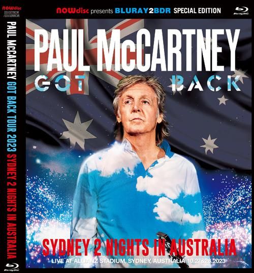 PAUL McCARTNEY / GOT BACK TOUR 2023 : SYDNEY 2 NIGHTS IN PAUL McCARTNEY / GOT BACK TOUR 2023 : SYDNEY 2 NIGHTS IN