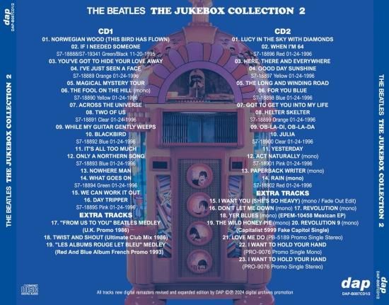 THE BEATLES / THE JUKEBOX COLLECTION 1&2 - FOR JUKEBOXES THE BEATLES / THE JUKEBOX COLLECTION 1&2 - FOR JUKEBOXES