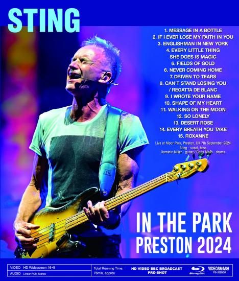 スティング/シカゴ・セッション　帯付き スティング/シカゴ・セッション 帯付き Sting: Chicago Session