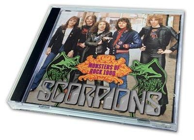 SCORPIONS - MONSTERS OF ROCK 1980 (1CDR) - STRANGELOVE RECORDS