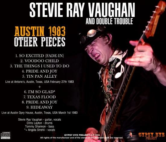 アントンズ　ライブポスター　7枚セット　TEXAS STEVIE RAY Stevie Ray Vaughan & Double Trouble - Live At The El Macambo