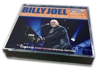 BILLY JOEL - THE FINAL CONCERT AT NASSAU COLISEUM (3CDR+2DVDR