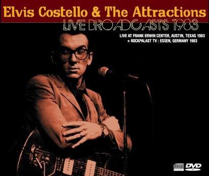 ELVIS COSTELLO - LIVE BROADCASTS 1983 (2CDR+DVDR) - STRANGELOVE