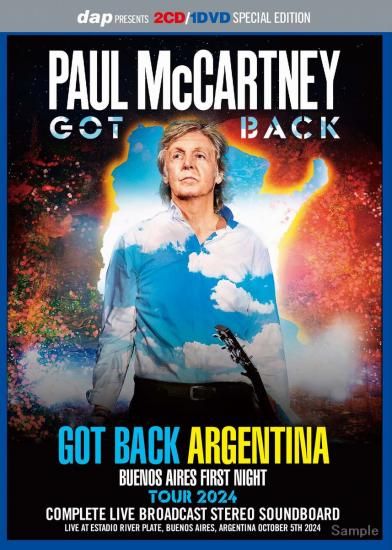 PAUL McCARTNEY / GOT BACK ARGENTINA 2024 : BUENOS AIRES PAUL McCARTNEY / GOT BACK ARGENTINA 2024 : BUENOS AIRES