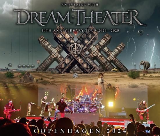 DREAM THEATER / COPENHAGEN 2024 (3CDR) 40TH ANNIVESARY TOUR 2024-2025