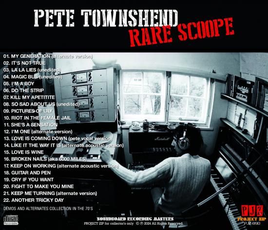 THE WHO Pete Townshend デモ音源 CD THE WHO Pete Townshend デモ音源 CD - 洋楽新 デザイン