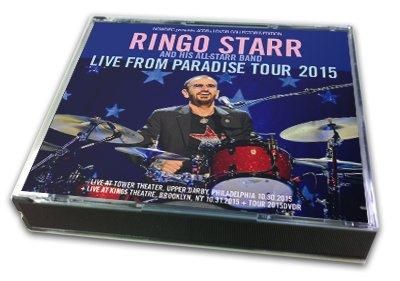 RINGO STARR - LIVE FROM PARADISE TOUR 2015 (4CDR+1DVDR