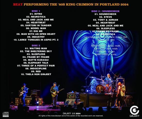 BEAT / PERFORMING THE MUSIC OF 80'S KING CRIMSON IN PORTLAND BEAT / PERFORMING THE MUSIC OF 80'S KING CRIMSON IN PORTLAND