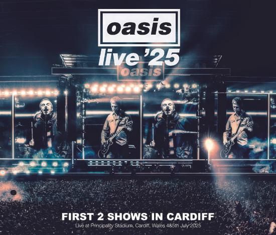 Oasis オアシス　UK ツアー　2025 Oasis Announce Summer 2025 UK & Ireland Tour Dates Featuring