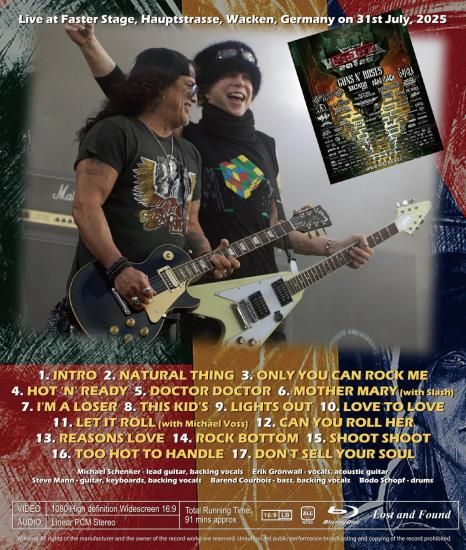 MICHAEL SCHENKER / WACKEN OPEN AIR 2025 (1BDR)