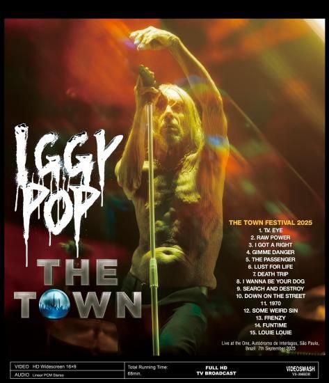 短時間値引きIGGYPOP イギーポップ 日本公演2025 Mサイズ IGGY POP (イギー・ポップ) 単独公演 | indienative