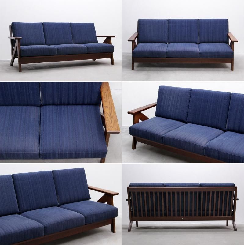 展示品 ウニコ ヴィスカ 3人掛けソファ オーク材 北欧 トリプル 展示品 ウニコ ヴィスカ 3人掛けソファ オーク材 北欧 トリプル