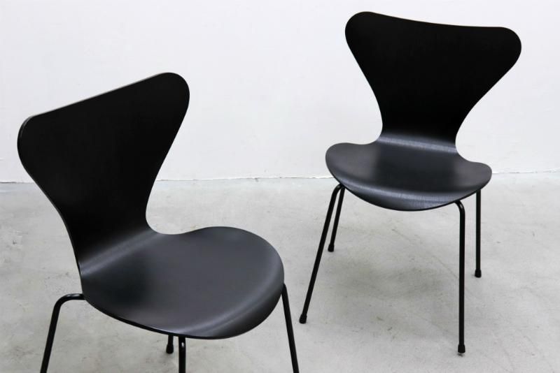 在庫2脚 展示品 Fritz Hansen フリッツハンセン セブンチェア クローム 