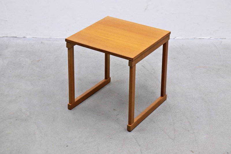 北欧 デンマーク チーク材 ビンテージ ネストテーブル サイドテーブル