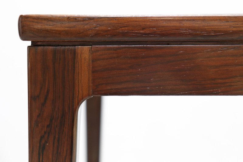 ミッドセンチュリーサイドテーブル バラ 寄木細工 メキシコ ビンテージ
